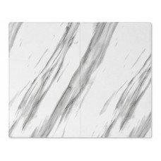 Placas Autoadhesivas Cuero Blanco Para Pared 70x72cm