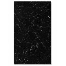 Placas Autoadhesivas Símil Marmol Negra Para Pared  60x30cm