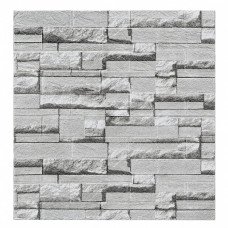  Placas Autoadhesivas Símil PIEDRA GRIS Para Pared 70x77cm 