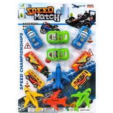SET AUTOS Y AVIONES X12