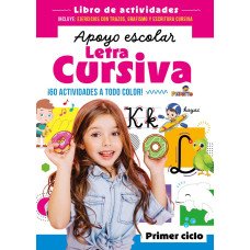 LIBRO APOYO ESCOLAR LETRA CURSIVA