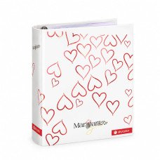CARPETA N3 MARGARITA CORAZONES SKYCOLOR