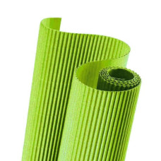 CARTON MICROCORUGADO VERDE MANZANA
