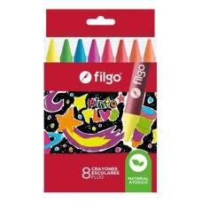 CRAYONES ESCOLARES FLÚO
