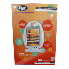 ESTUFA STAR TRAK INFRARROJA DOS VELAS 800WTS