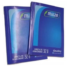 LIBRETA DE ALMACENERO 32 HOJAS MIL28