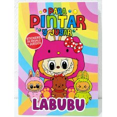 LIBRO COLOREA LABUBU