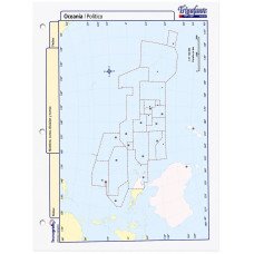 MAPA Nº 3 OCEANIA POLITICO TRIUNFANTE X40 