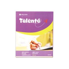 REPUESTO DE HOJAS N°3 TALENTO 480 HOJAS RAYADAS