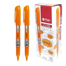 Resaltador Filgo Lighter Fine Naranja   Flúo 