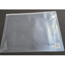 SOBRE  CIERRE ZIPPER TRANSPARENTE OFICIO