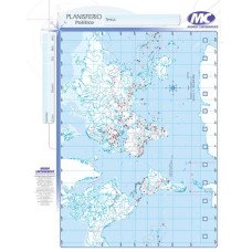 MAPA Nº 3 PLANISFERIO POLITICO MC X40 