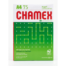 RESMA CHAMEX A4 500hojas de 75gr