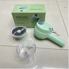 Cortador Picador Eléctrico Vegetales 2 en 1 USB 