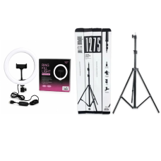 ARO LED RGB 26cm + TRIPODE EXTENSIBLE 2.1 m
