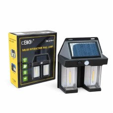 LAMPARA DOBLE CON CARGA SOLAR 
