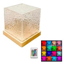 LAMPARA / VELADOR CUBO