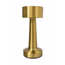 LAMPARA VELADOR TACTIL 3 TIPOS DE ILUMINACION RECARGA USB GOLD 