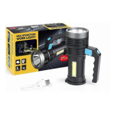 LINTERNA LUZ 2 EN 1 RECARGABLE USB REFLECTOR FAROL