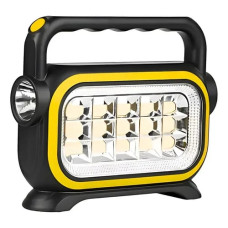 Linterna De Mano Led Multifunción Panel Solar Recargable Usb