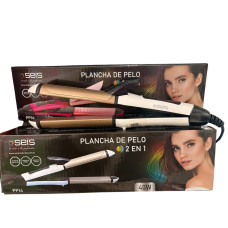 PLANCHA BUCLERA 2en1
