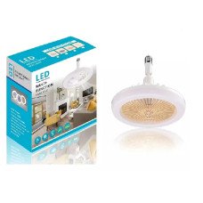 VENTILADOR CON LAMPARA LED + CONTROL